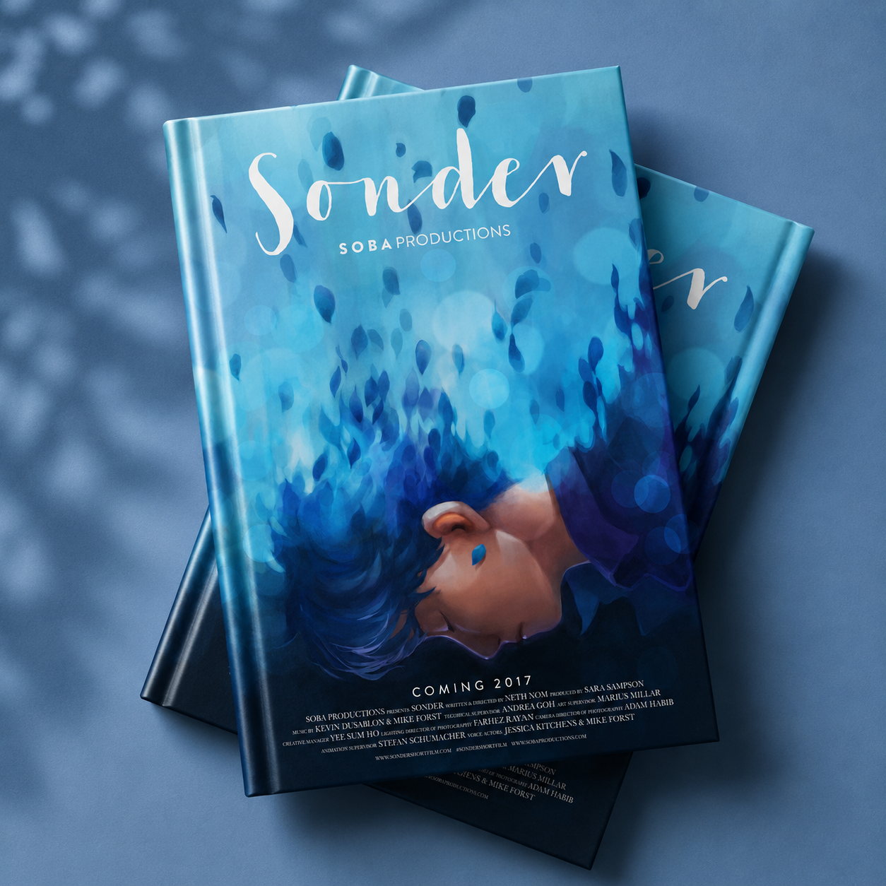 Published book cover example
